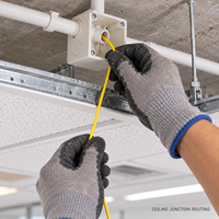 Câble en cuivre flexible BVR 4mm² 6mm² 10mm² isolé en PVC, fil monoconducteur pour la distribution d'énergie dans les bâtiments