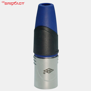 Connecteur XLR mâle professionnel 8 données + 2 puissances avec contact en laiton 16A IP65 - Product Image 4