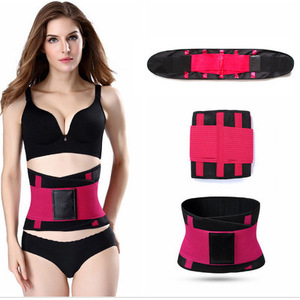 Cinturón de spandex para moldear la cintura, cinturón adelgazante para mujer, soporte abdominal, amarillo, verde, azul, negro, rosa, naranja, rojo rosa - Product Image 4