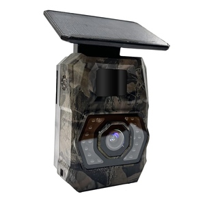 Mini caméra de surveillance sans fil WiFi, alimentée par énergie solaire, batterie 5200mAh, 48MP, vision nocturne LED 940nm sans éclairs, étanche IP66, pour l'observation de la faune - Product Image 4