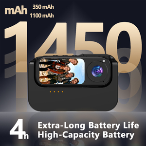 S70 户外高清运动相机 180 度可旋转镜头迷你运动相机 WiFi 1080P 视频博客相机 磁吸式骑行记录仪 - Product Image 1