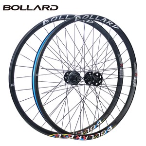 Juego de Ruedas para Bicicleta de Montaña Bollard, Buje de Disco con Trinquete 180T, Delantera/Trasera 100/142, XC/AM, <span class=keywords><strong>Llantas</strong></span> de Aleación de Aluminio para <span class=keywords><strong>MTB</strong></span>, <span class=keywords><strong>Tubeless</strong></span>, 22mm - Product Image 1
