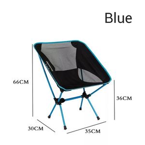 Chaise de camping pliante portable à dossier haut pour la plage, la pêche, la randonnée et les activités de plein air - Product Image 3
