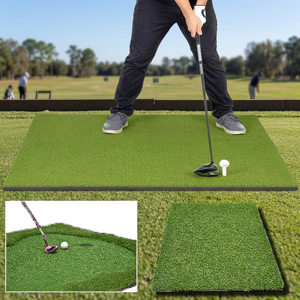 Tapis de frappe de golf GW (Green World) 5'x4' pour extérieur/intérieur, gazon artificiel pour entraînement en arrière-cour/terrain de practice/simulateurs - Product Image 1