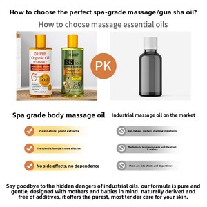 Aceite Esencial Orgánico de Bayas con Vitamina C 24K, 300 ml, Masaje Gua Sha Corporal Completo, Hidratante, Desbloqueador, Reafirmante, Suavizante, Universal para la Piel - Product Image 2