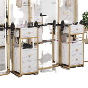 Meubles de salon de coiffure LE, armoire de rangement, étagères multifonctionnelles, armoire à outils, postes de travail de salon - Product Image 1