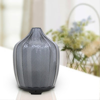 Diffuseur d'huiles essentielles en verre artistique populaire, humidificateur ultrasonique