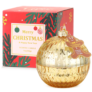 Wholesale Luxury Handmade Soy Wax Holiday Scented <b>Candles</b> for Home Decor & Thanksgiving/Christmas Private Label - Product Image 1
