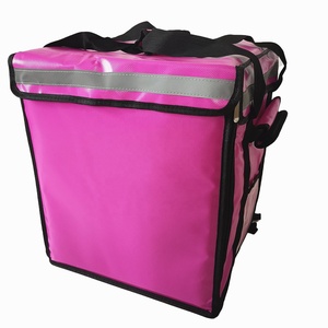 Bolsas de comida verde Embalaje Mochila de entrega Mochila de comida aislada Bolsa de <span class=keywords><strong>pizza</strong></span> Bolsa de hombro de entrega Portador de bebidas aislado OEM - Product Image 6