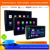 Reproductor MP5 Universal para Coche con Pantalla de 7/9/10 Pulgadas, Android, con Cámara de Visión Trasera y Navegador GPS