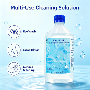 Solución Salina Estéril <span class=keywords><strong>de</strong></span> 500ml/1L en Venta, 0.9%/2.3% con Estándar MDR - Product Image 5