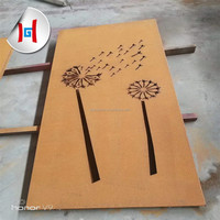 Placa de acero Corten CE, chapa resistente a la intemperie, Norma ASTM ASIS para materiales de puente de jardín de construcción