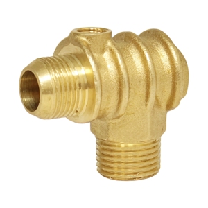 วาล์วกันกลับลมแบบ 3 ทาง ข้อต่อเกลียวนอก ทองเหลือง สำหรับเครื่องอัดลม - Product Image 3