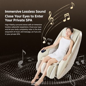 Zero <b>Gravity</b> 3D <b>Chair</b> with Smart AI Body Detection & Dual-Side Waist Heating Therapy for Home and Office - Product Image 6