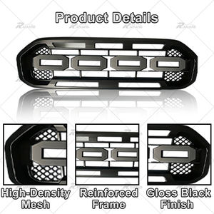 กระจังหน้า <span class=keywords><strong>Ranger</strong></span> T7 T8 สไตล์ Raptor ใช้ได้กับ <span class=keywords><strong>Ranger</strong></span> <span class=keywords><strong>XL</strong></span> XLT ปี 2015-2021  ชุดแต่งกระจังหน้ารถยนต์ - Product Image 4