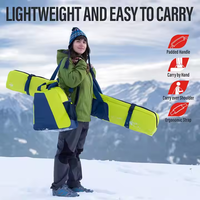 Sac de ski imperméable pour homme avec compartiment pour casque, grande capacité, léger, sac de sport d'hiver pour snowboard, logo personnalisé