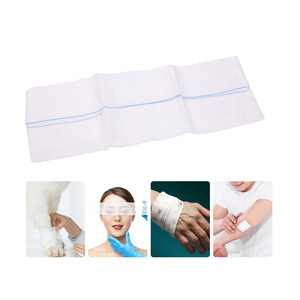 Compresas de gasa quirúrgica con hilo azul detectable por rayos X, 8 capas, 12 capas, 16 capas - Product Image 2