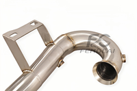 Tuyau de descente sport pour Mercedes Benz Classe A W177 A180 A200 1.3T M282, tuyaux d'échappement à haut débit, système d'échappement SS304