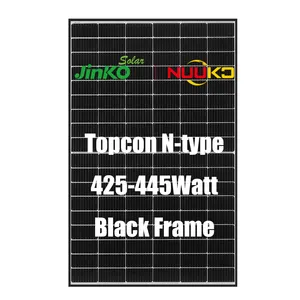 Jinko Tiger Neo N-Typ Solar panel EU-Lager Lager Monofacial 445W Black Frame Solarmodule Preis