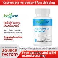 Complément de soutien du nerf sciatique pour adultes, marque privée OEM, R-ALA PEA Benfotiamine, sans gluten, capsules quotidiennes pour le confort et la santé des nerfs
