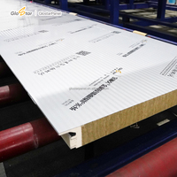 Paneles Sándwich de Lana de Roca Metálica Ignífuga Glostar de 50 mm y 75 mm para Aislamiento de Paredes de Almacenes, Ecológicos, con 1 Año de Garantía