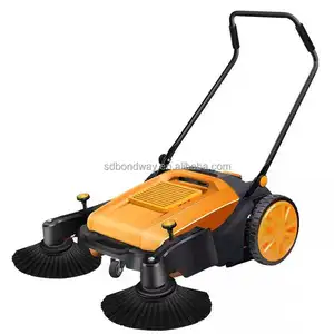 hand push road sweeper brushes machine