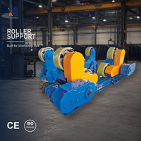 Rouleaux de rotation réglables pour machine à cylindres de grande taille avec vis mère et distance entre centres réglable pour tour éolienne