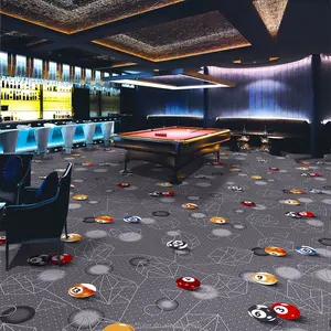 China Supplier Billiard Room Various Premium Carpet for Hotel Room