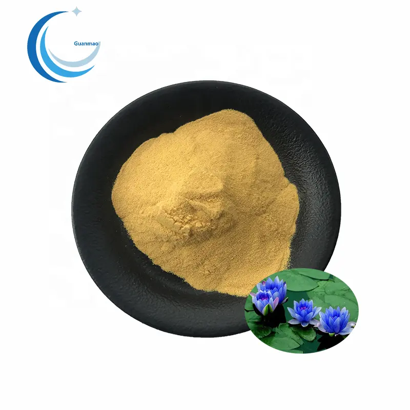 Blue lotus flower extract powder High Quality blue lotus extract/ blue lotus powder