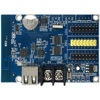Huidu – carte de contrôle wi-fi bicolore simple HD-W60, utilisation pour P10, Module Led monochrome, écran d'affichage andan