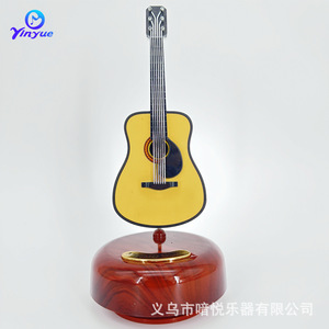 Caja Musical de Saxofón Yinyue, Decoración Giratoria de Plástico para Escritorio - Product Image 4