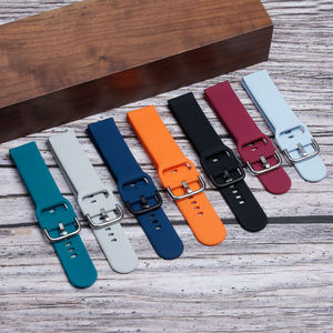 サムスン時計用20mm22mmシリコン時計ストラップクイックリリースウォッチバンド - Product Image 5