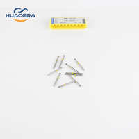 Fraises orthodontiques de haute qualité BR-31EF les consommables de fraises diamantées dentaires de sécurité avancée mèches de routeur à pointe de carbure par Huacera