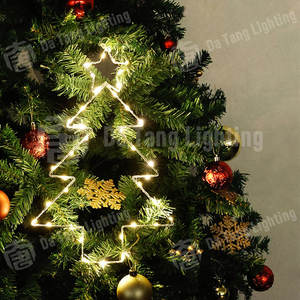 Guirlandes lumineuses décoratives de Noël imperméables pour la décoration des parcs, des cours et des jardins - Product Image 4