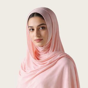 <span class=keywords><strong>Turbante</strong></span> de Color Sólido para Mujer, Transpirable, de Algodón Mercerizado, Popular en el Medio Oriente, Árabe, Sudeste Asiático, Venta Caliente Transfronteriza - Product Image 2