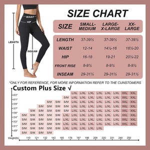 Leggings de Compresión Personalizables para Mujer, de Cintura Alta, con Control de Abdomen, para Entrenamiento, Running, Gimnasio, Fitness y Yoga, con Bolsillos, Largura hasta el Tobillo - Product Image 5