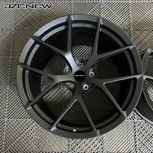 JZCNCW Nuevas Llantas Monobloque Personalizadas 5x112/120/130 de Aleación de Aluminio Forjado Multirradio para Modificación/Actualización 992 RS6 G30-G38 G70 F91-F93 - Product Image 1