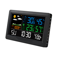 Station météo numérique sans fil thermomètre hygromètre alarme intérieure extérieure température humidité moniteur maison Station météo