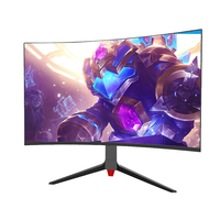 Moniteur 27 pouces 2k165hz incurvé pour jeux électroniques, écran LCD pour ordinateur, écran IPS VA haute définition, affichage de bureau