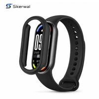 Coque de protection antichoc fine et mate en PC creux compatible avec Xiaomi Mi Band 10 9 Pro 9 8 Smart Band