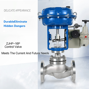 Válvula de <span class=keywords><strong>control</strong></span> de diafragma neumática de acero inoxidable ZJHP-16P, válvula de <span class=keywords><strong>control</strong></span> proporcional de transferencia de calor de vapor - Product Image 4