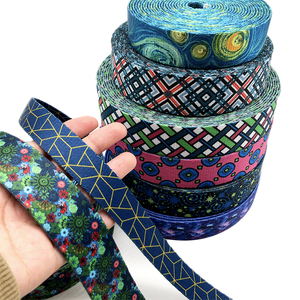 Đôi bên thăng hoa Polyester <span class=keywords><strong>Webbing</strong></span> truyền nhiệt in <span class=keywords><strong>Webbing</strong></span> băng cho Túi dây đeo - Product Image 4