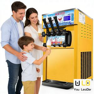 Nouvelle machine à <span class=keywords><strong>glace</strong></span> molle <span class=keywords><strong>pour</strong></span> gelato <span class=keywords><strong>et</strong></span> <span class=keywords><strong>sorbet</strong></span>, en acier inoxydable, usage commercial, motorisée, compatible Mixbakery, OEM/ODM - Product Image 1