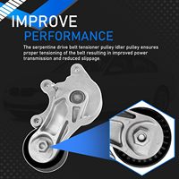 Antriebsriemenspanner-Umlenkrollen-Kit Kompatibel mit BMW 12-18 für BMW Z4, X1, X3, X4, M2, 228i, 320i, 328i, OE #   11287594969