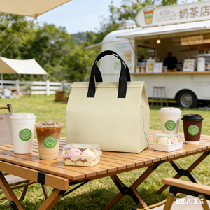 Sac à dos isotherme de plage classique en polyester, grande capacité 30L, avec logo personnalisé, étanche, anti-fuite, pliable et souple - Product Image 1