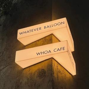 Customized Minimalist Fashionable RGB Rectangle Acrylic Stainless Steel Lightbox Billboard Indoor/Outdoor Advertising <strong>Box</strong> for - Product Image 1