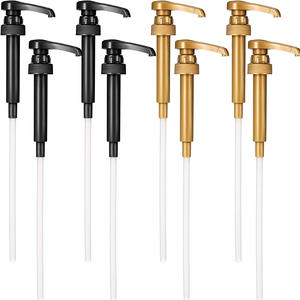 Distributeur de <span class=keywords><strong>sirop</strong></span> <span class=keywords><strong>Monin</strong></span> de 28/400, 28/410, 1 litre, pompe à café, pompe à <span class=keywords><strong>sirop</strong></span> noir pour distributeur de nourriture liquide en plastique de 750 Ml - Product Image 2