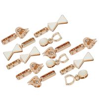 Connecteur de sangle de luxe en métal robuste pour sacs à main, chaînes, cordons en cuir, bandoulières, accessoires de bricolage pour sacs