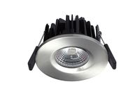 Spot encastré COB moderne en aluminium, résistant au feu, dimmable, IP65, 8W, Downlight LED homologué IC, pour maison et bureau, garantie 5 ans