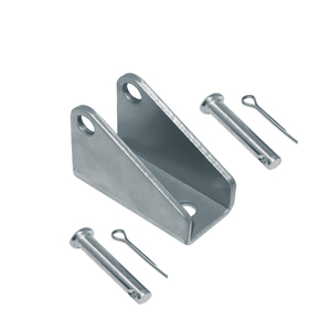 Support de montage personnalisé en acier au carbone zingué pour automatisations progressives d'actionneurs linéaires - Product Image 1